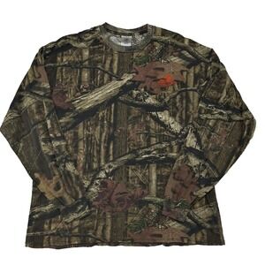 Mossy Oak Break-Up Infinity Camo Long Sleeve T-Shirt Mens XL Camouflage Hunting